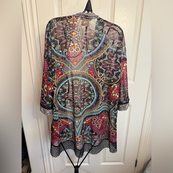 Sheer Duster by Zoe - Picture 2 of 3